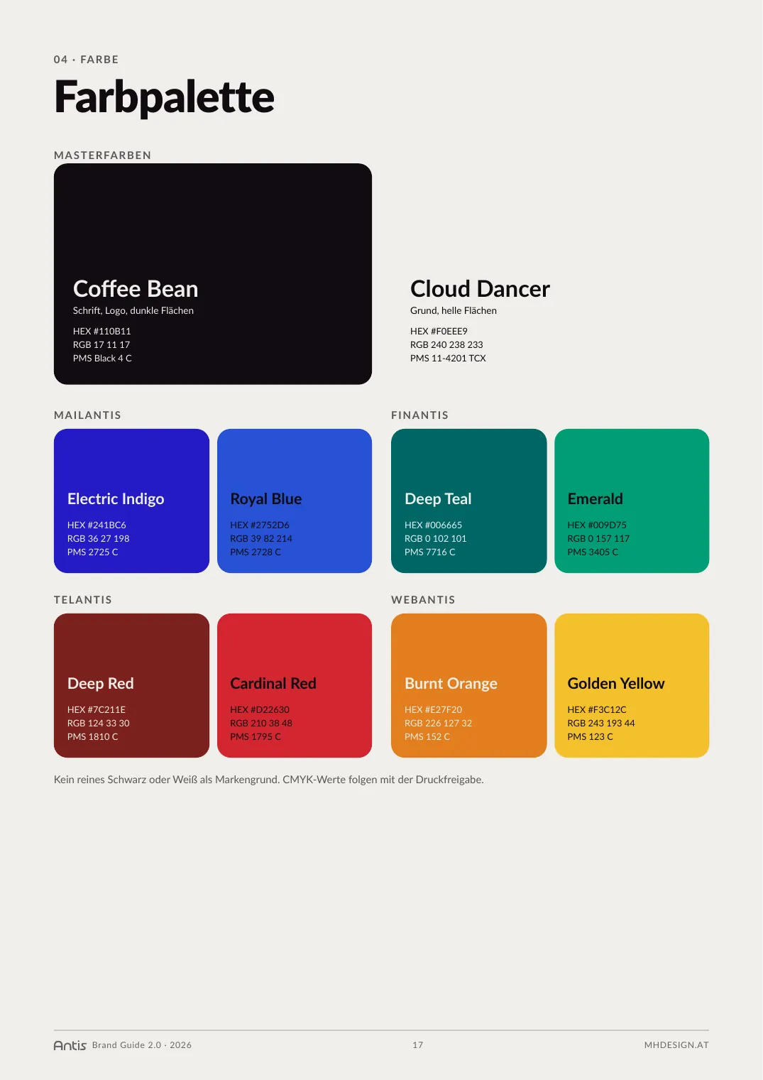 Farbpalette